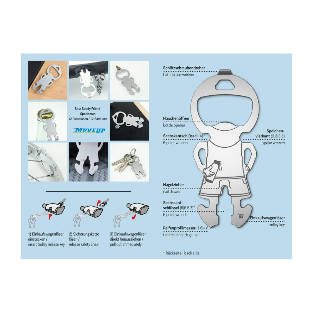 ROMINOX® Best Buddy Friend // Sportsman Werbeartikel