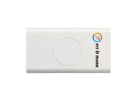 Product image Wireless RCS r-ABS Powerbank 8000 kabelloses Ladegerät bedrucken