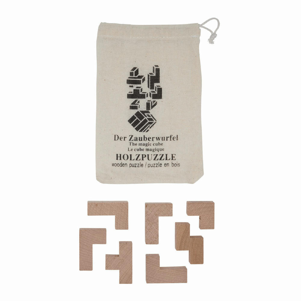 CRAZY CUBE - Holz-Puzzle Werbeartikel