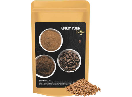 Product image Instant Kaffee, ca. 20g, Standbeutel Mini Werbeartikel