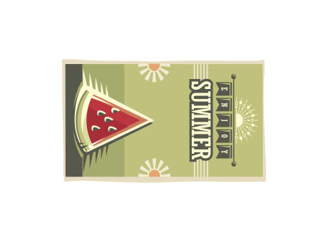 Product image Printed RPET BeachTowel 350 g/m² 180x100 Strandtuch bedrucken