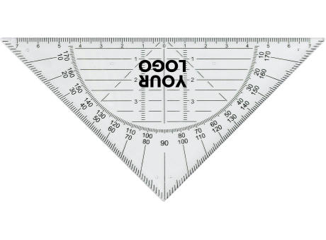 Geodreieck aus Kunststoff Jaden Werbeartikel