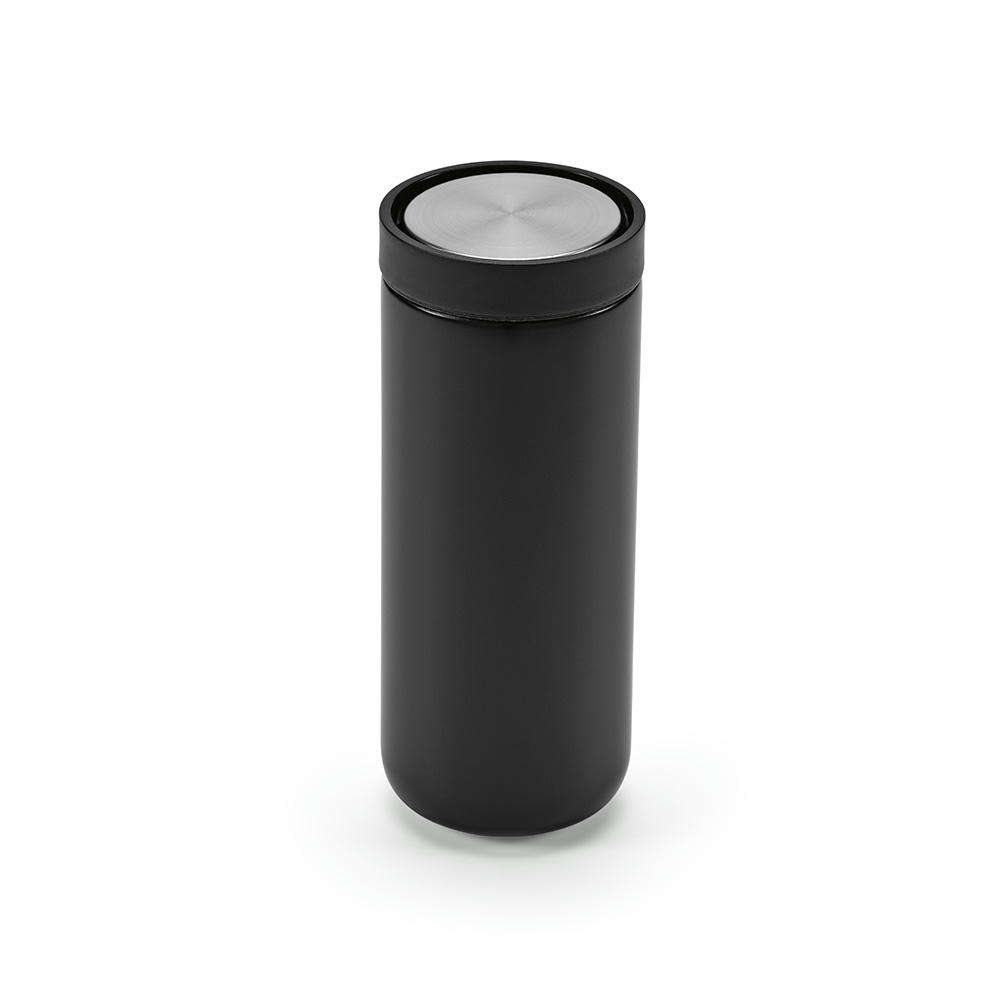 Senegal Reisebecher recy.Edelstahl, 400 ml. Mit 360°Push-Verschluss Werbeartikel