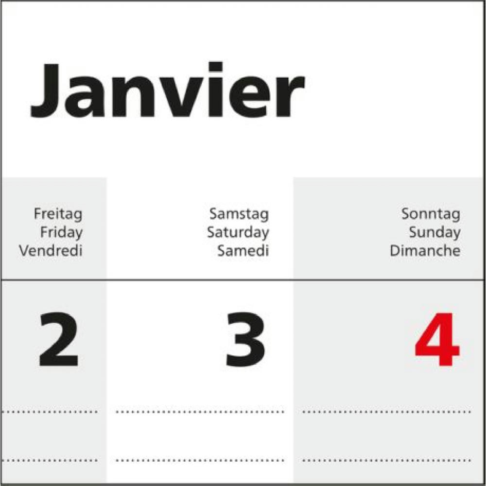 1-Monatskalender Einblatt Solo 1 EXPRESS Werbeartikel