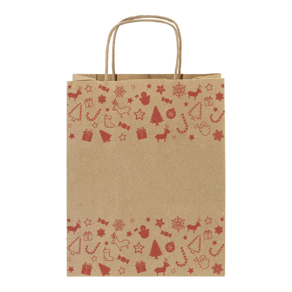 Weihnachtsgeschenktasche, groß Julegave L Werbeartikel