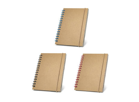 MARLOWE. Notizblock im Taschenformat und linierten Seiten Werbeartikel