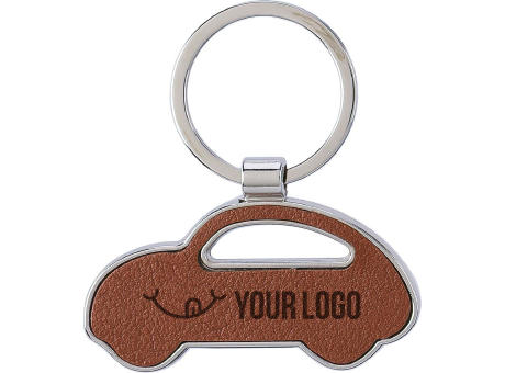 Product image Schlüsselanhänger aus recyceltem Leder Joan bedrucken