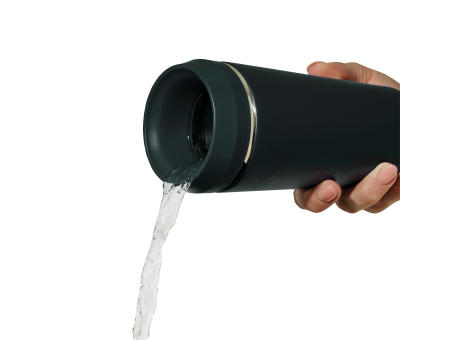 Topl-Trinkbecher aus rec. Stahl mit 360-Grad-Deckel 354ml bedrucken