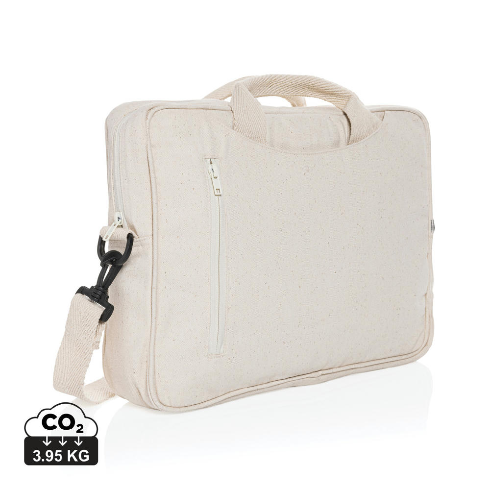 Product image Laluka AWARE™ 15.4" Laptop-Tasche aus recycelter Baumwolle Werbeartikel