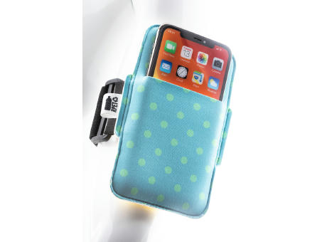 Individuelle Oberarmtasche fürs Smartphone. Runfree Werbeartikel