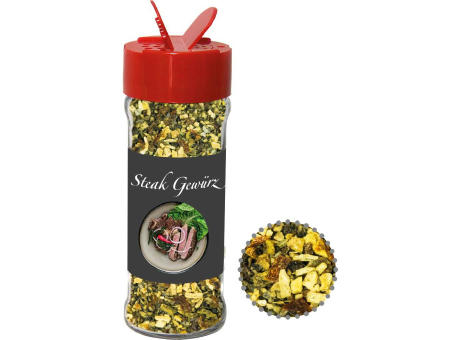 Product image Gewürzmischung Steakgewürz, ca. 55g, Glas mit Streuaufsatz Werbeartikel