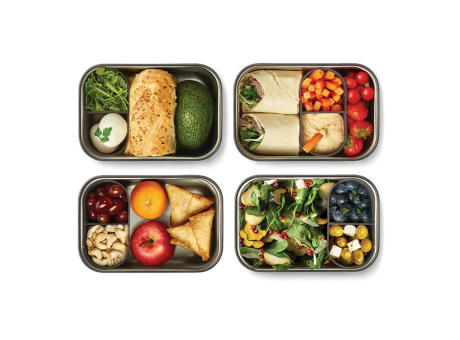 Black+Blum Stainless Steel Sandwich Box groß Werbeartikel