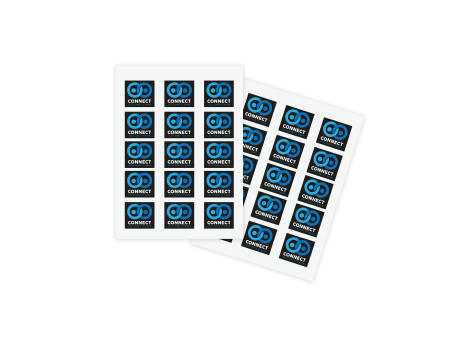 Vinyl Stickers on A5 sheet bedrucken