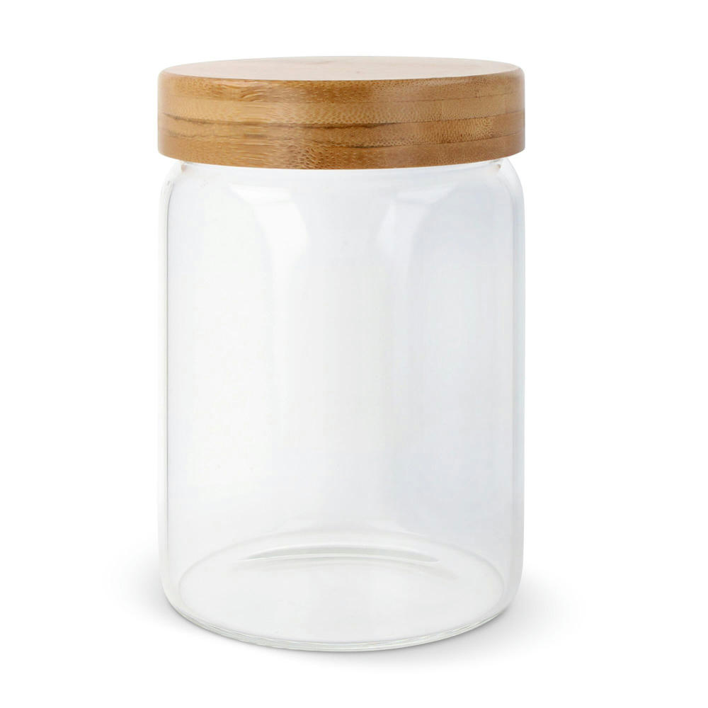 Product image Kanister Glas & Bambus 900ml Werbeartikel