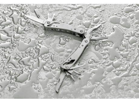 Schwarzes Aluminium-Multitool Ariane Werbeartikel