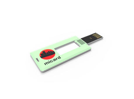USB Stick Mini Card, 4 GB  Werbeartikel