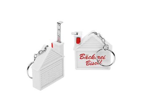 Maßband "Haus" bedrucken