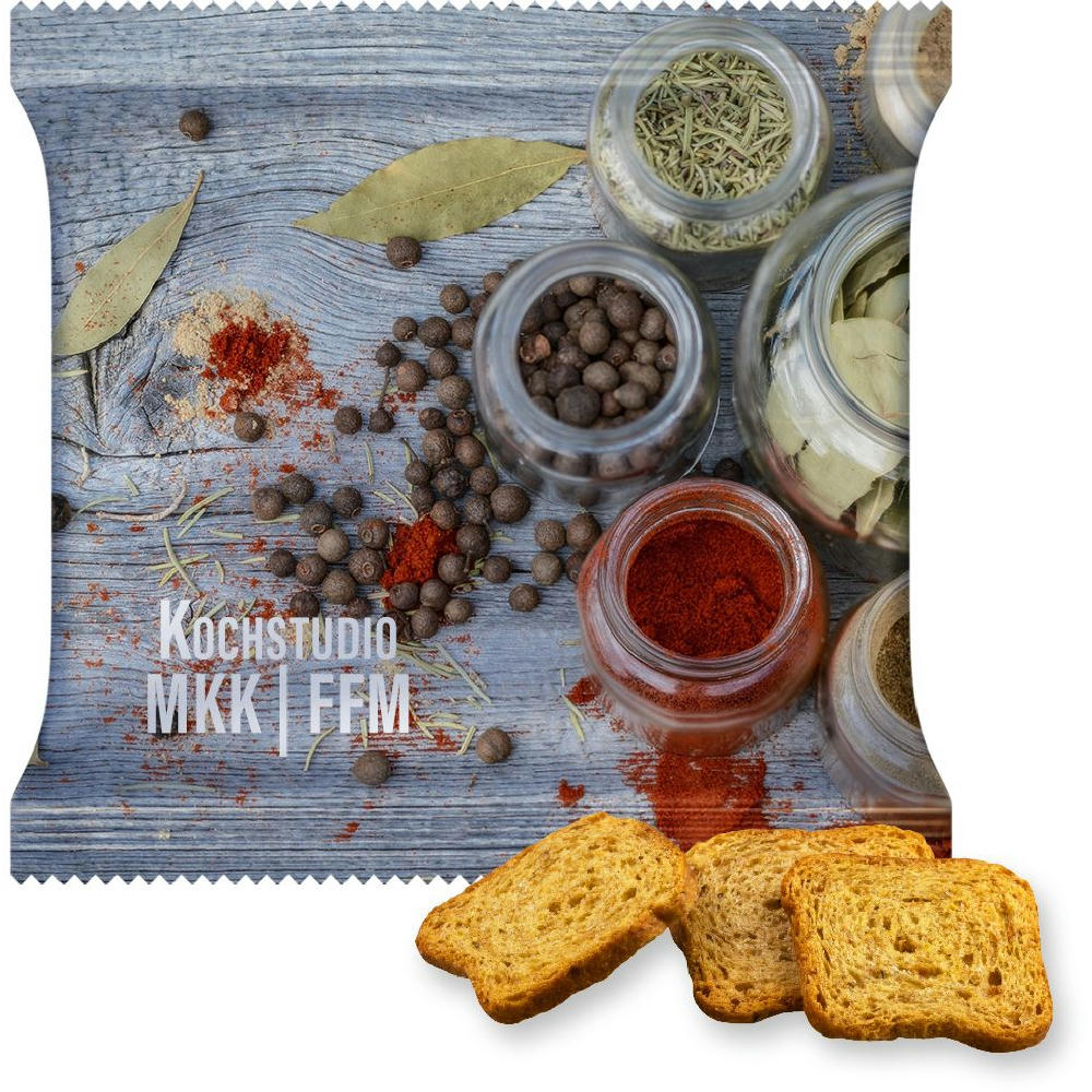 Brot Chips Paprika und Chili, ca. 20g, Maxi-XL-Tüte Werbeartikel