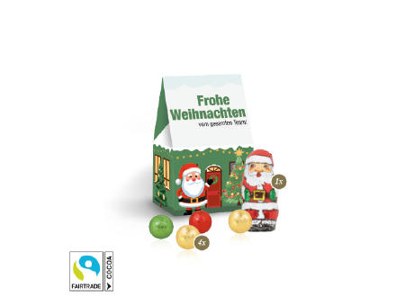 Präsent "Christmas Minis" mit Fairtrade® Schokolade Werbeartikel