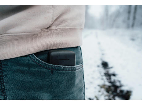 Skywave Solar-Kopfhörer aus RCS recyceltem Kunststoff Werbeartikel