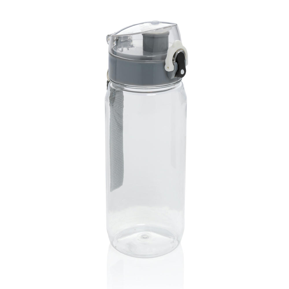 Yide RCS  rPET verschließbare Wasserflasche 600ml Werbeartikel