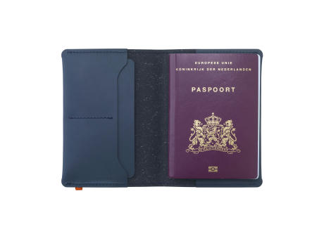 Recycled Leather Passport Holder Passhülle Werbeartikel