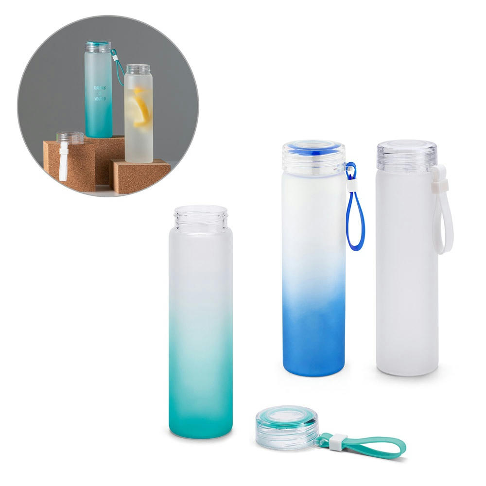 Product image WILLIAMS. Flasche aus Borosilikatglas und Deckel aus AS 470 mL Werbeartikel