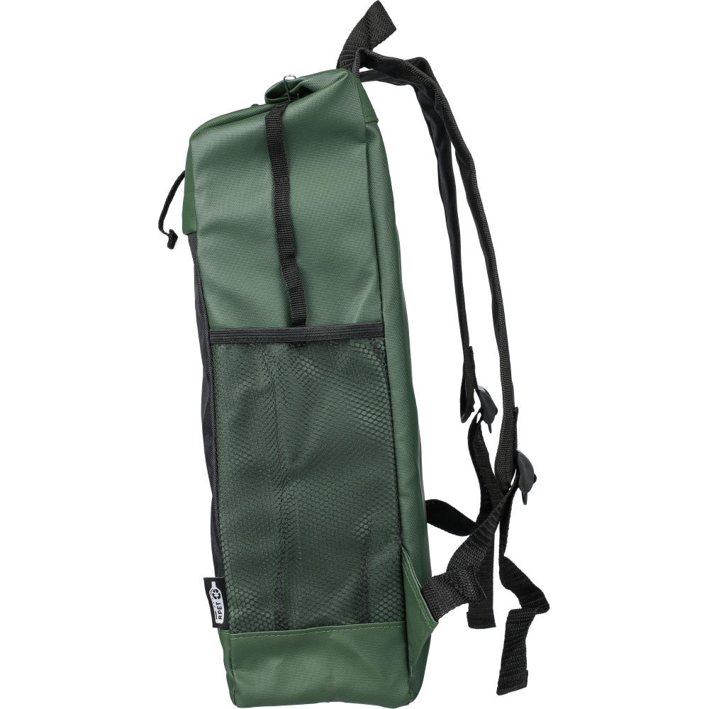 rPET-Polyester (600D) Rolltop-Rucksack Yani Werbeartikel