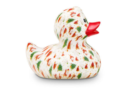 Werbeente Tanja Tannenbaum mit rotem Schnabel, ca. 8 cm Werbeartikel