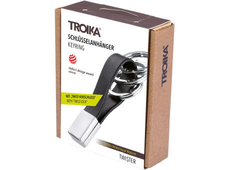 TROIKA Schlüsselanhänger TWISTER Werbeartikel
