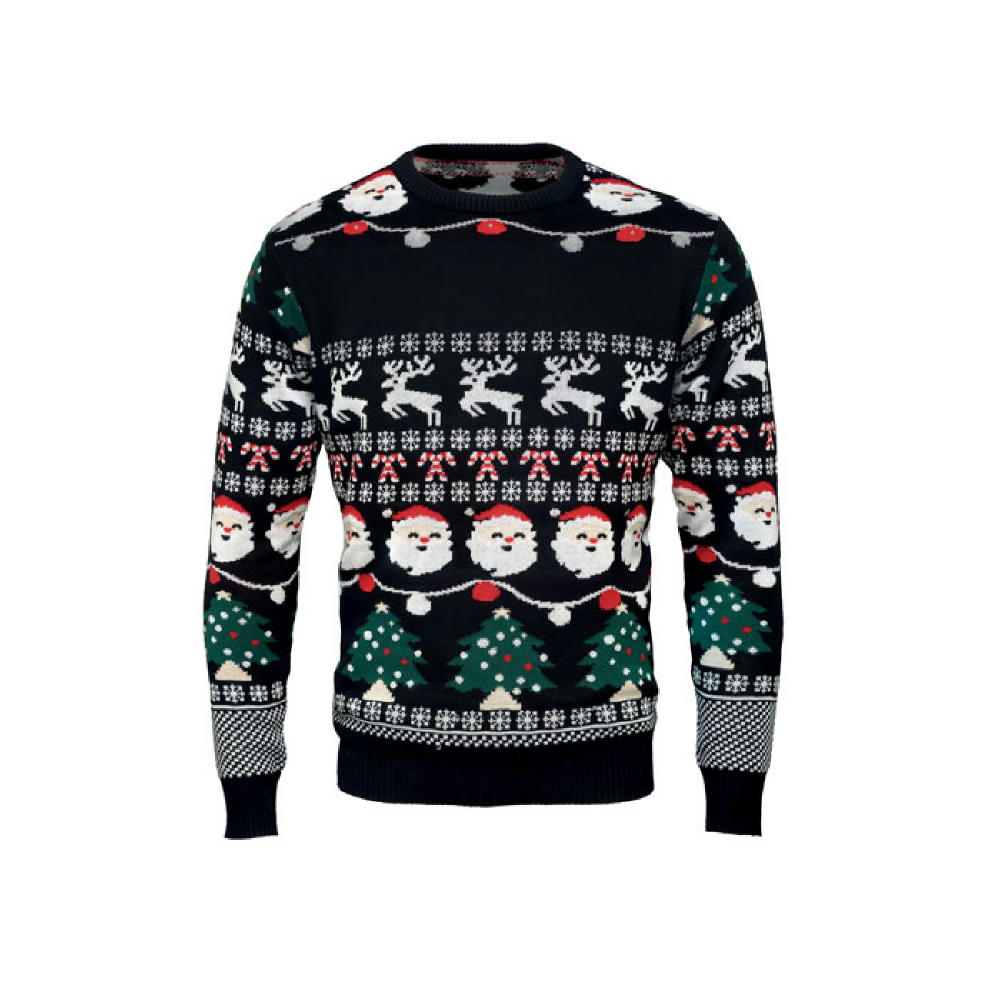 Weihnachts-LED-Pullover S/M Werbeartikel