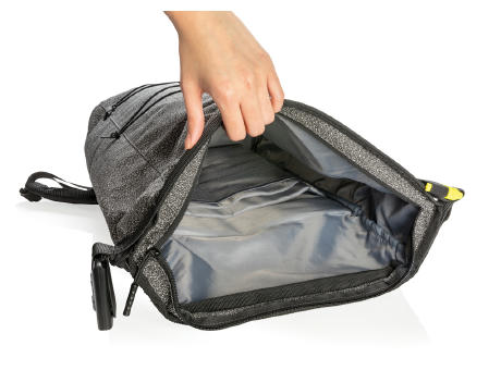 Urban schnitthemmender Anti-Diebstahl-Rucksack bedrucken