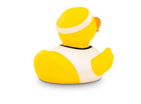 Werbeente Fritz Freistoß - Trikot Weiß Werbeartikel