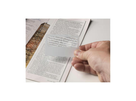 Loupe Creditcard Lupe Werbeartikel