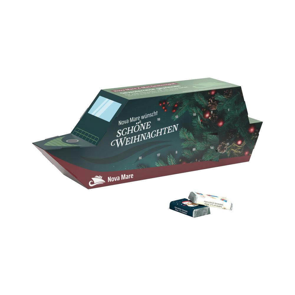 Adventskalender LKW long Werbeartikel