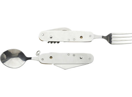 Bambus-Multifunktionsbesteck-Set Ainsley Werbeartikel