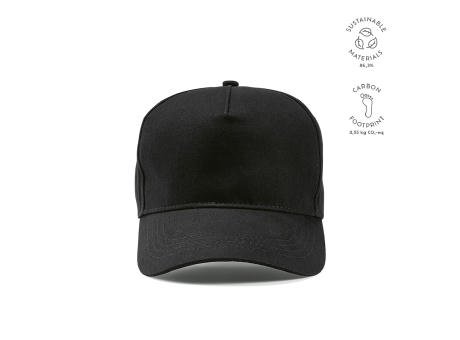 Hendrix Kappe recy.Baumwolle 280 g/m². Metall-Schnallenverschluss Werbeartikel