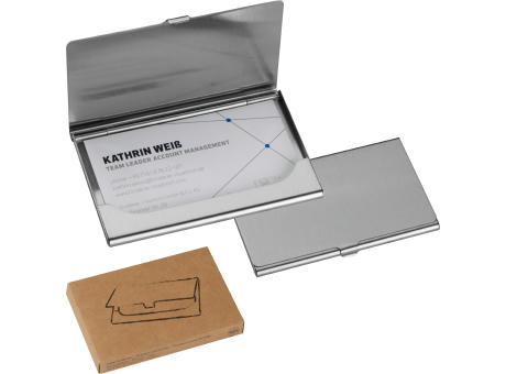 Product image Visitenkartenetui aus Metall Werbeartikel