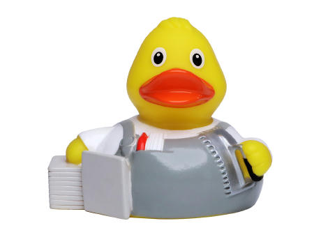 Quietsche-Ente Fliesenleger Werbeartikel