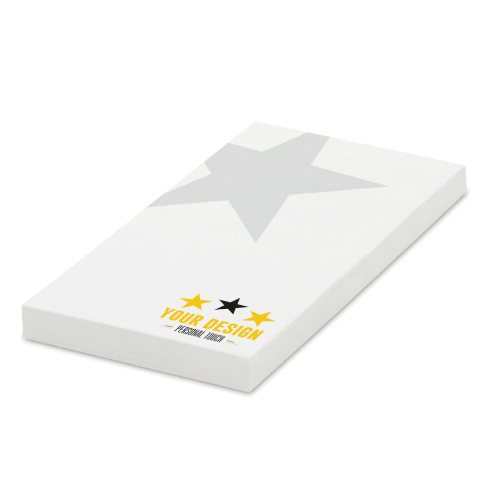 Product image 100 Blatt Haftnotizen, 50x72mm, full-colour Werbeartikel