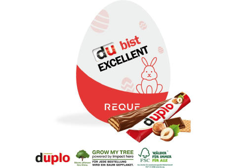 WERBEKARTE „OSTEREI” MIT DUPLO Werbeartikel