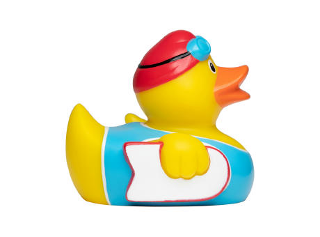 Quietsche-Ente Schwimmanfänger Werbeartikel