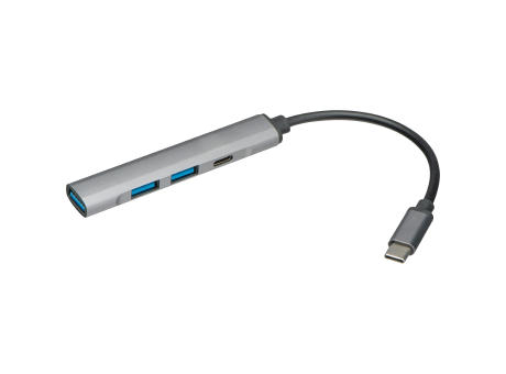 Product image USB Hub aus recyceltem Aluminium Werbeartikel