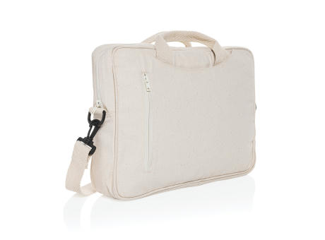 Laluka AWARE™ 15.4" Laptop-Tasche aus recycelter Baumwolle bedrucken