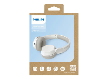 TAH3209 |Philips Bluetooth on ear Kopfhörer mit 25 Stunden Spielzeit Werbeartikel
