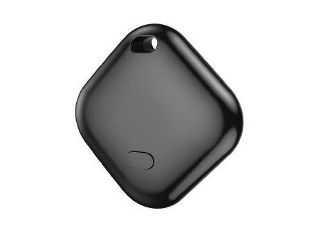 Smart Tag 06 mit Schutzhülle kompatibel mit Apple "Wo ist?" Netzwerk Schwarz Werbeartikel