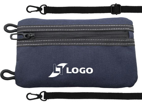 Organizer-Täschchen 'Soria', Mitternachtsblau bedrucken