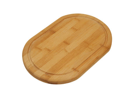 BAMBOO-ROUND - Schneidebrett Werbeartikel