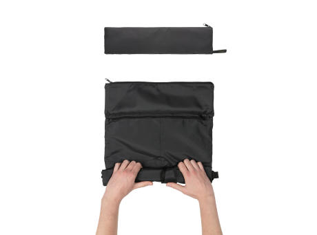 Dillon AWARE™ RPET faltbarer Lightweight-Rucksack bedrucken