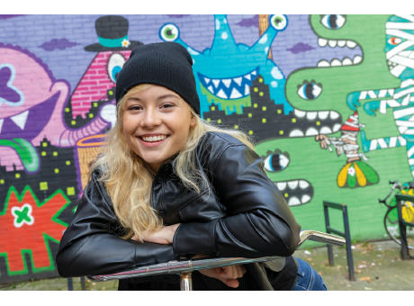 Impact AWARE™ Classic Beanie mit Polylana® Werbeartikel